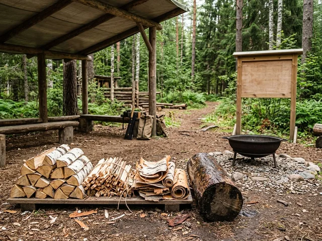 Дрова для школы выживания и туризма в Шахтах